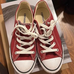 Maroon Colored Low Converse